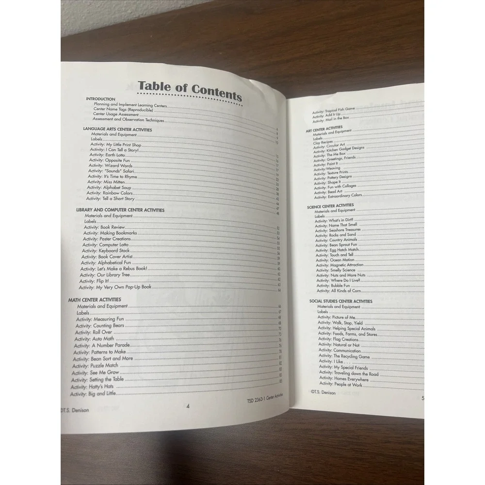Center Activities For Early Childhood Preschool-‎ Grade 1 Book 1996 Resource